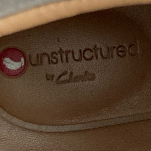 Clarks Unstructured Eva Ladies Nubuck Boots Wedge Lace Up Women's Size 11 - Picture 10 of 11